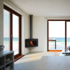 Lareira a Lenha Angle Suspensa - Rocal