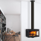 Lareira a Lenha City Suspensa - Rocal