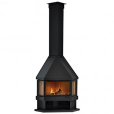 Lareira a Lenha Estela - Rocal