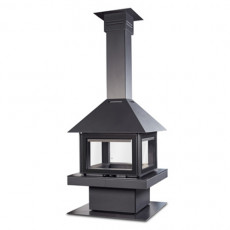 Lareira a Lenha Giselle 90 - Rocal