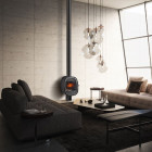 Lareira a Lenha Oval Suspensa - Rocal