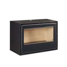 Salamandra a Lenha Habit 80 + T C/ Kit de Ventilação - Rocal