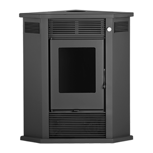 Salamandra a Lenha Safira Angle de Canto com Ventilação - Solrak Salamandra a Lenha Safira Angle de Canto com Ventilação - Solrak