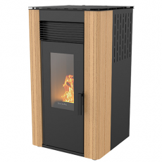 Salamandra a Pellets Hidro 12 kW - Fuji Collection Oak - Solzaima