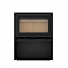 Salamandra a Lenha Linea 70 Lenheiro - ADF