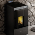 Salamandra a Pellets Glass - Freepoint