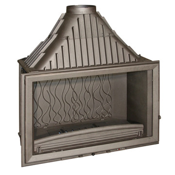 Recuperador De Calor A Lenha 900 Grande Visão - Invicta