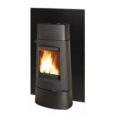 Salamandra a Lenha e Pellets Aratos Plug-In - Invicta