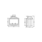 Recuperador Hogar 700 GV C/Ventilação - Salgueda 