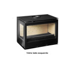 Salamandra a Lenha Visual 2 Vidros - Salgueda 