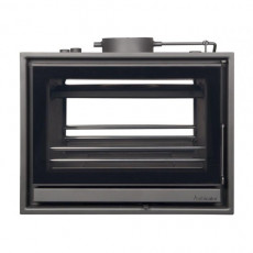 Recuperador a Lenha Alfa Super Sinergie Cristal Dupla Face - Albicalor