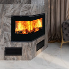 Recuperador a Lenha Eco Panorâmico 80X60 - Albicalor