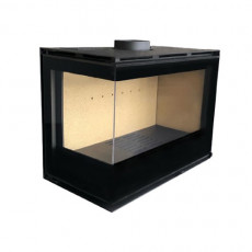 Recuperador a Lenha Eco Panorâmico 80X60 - Albicalor