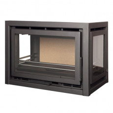 Recuperador a Lenha Osíris com 2 Vidros Laterais - Albicalor