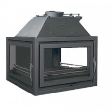 Recuperador de Calor a Lenha Alfa Super Plus com 1 Frente e 2 Laterais - Albicalor