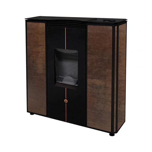 Salamandra a Pellets Dorica Box 10KW - Albicalor Salamandra a Pellets Dorica Box 10KW - Albicalor