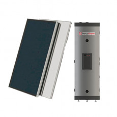 Kit Solar 300 L M2 Inox Eco  2 Serpentinas - Insuatherm