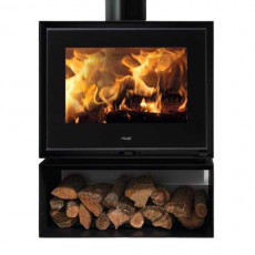 Salamandra a Lenha Wengué Lenheiro Ecodesign - Kunst