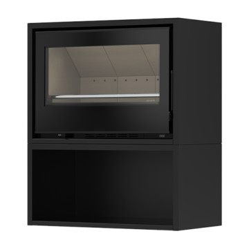 Salamandra a Lenha Back Box Eco PV - Solzaima