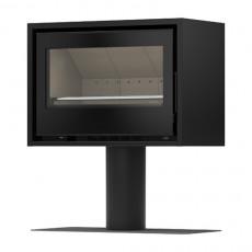 Salamandra a Lenha Back Box Slim Eco PV - Solzaima