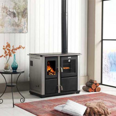 Fogão a Lenha Aquecimento Central/Cozinhar TK-22 - Teba