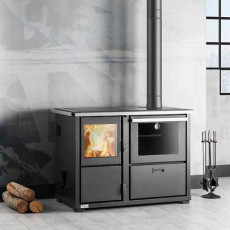 Fogão a Lenha Aquecimento Central/Cozinhar TK Plus-22 - Teba