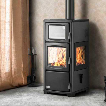Salamandra a Lenha Aquecimento Central/Cozinhar TK-21 - Teba