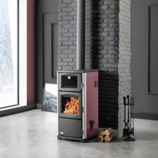 Salamandra a Lenha/Carvão Aquecimento Central/Cozinhar TK-29 - Teba