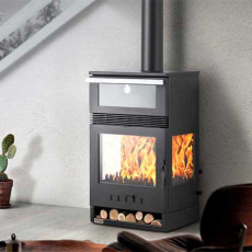 Salamandra a Lenha TKS-15 Cozinhar  - Teba