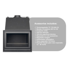 Kit De Instalação Para Recuperador A Lenha Alfa Super Plus - Albicalor