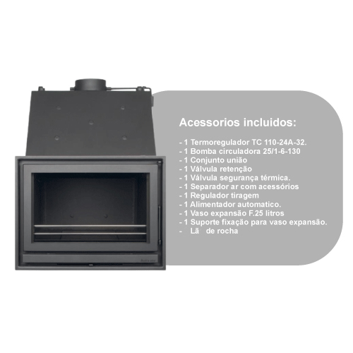 Kit De Instalação Para Recuperador A Lenha Alfa Super Plus - Albicalor Kit De Instalação Para Recuperador A Lenha Alfa Super Plus - Albicalor