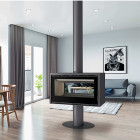 Salamandra a Lenha RI-100 Dupla Face - Carbel