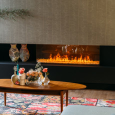 Lareira Elétrica e-MatriX Linear 1300-400 II - Faber