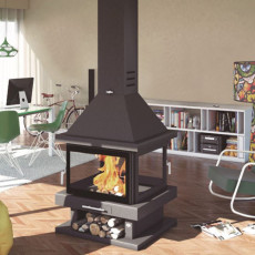 Lareira a Lenha C-204K - FM