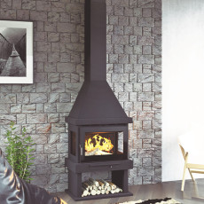 Lareira a Lenha C-303 TK com Turbina Tangencial - FM