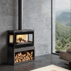 Salamandra a Lenha M-173LK Lenheiro - FM