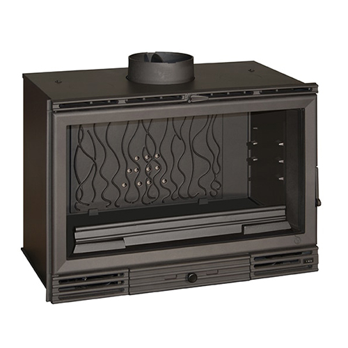 Recuperador de Calor a Lenha 800 Grande Visão - Invicta