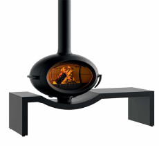 Salamandra a Lenha Brio com Banco - Invicta