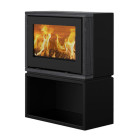 Salamandra a lenha Style 370 com Base - Lotus 