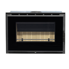 Recuperador de Calor a Lenha Ventilado Elos 75 Vitrus - Metlor