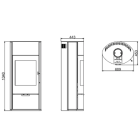 Salamandra a Lenha Elba - Ecoforest