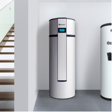 Bomba de Calor AQS em INOX W10 - 300Lts sem Serpentina - Wertec