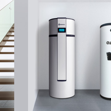 Bomba de Calor AQS em INOX W10 - 300Lts sem Serpentina - Wertec