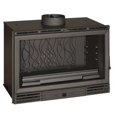 Recuperador de Calor A Lenha Ventilado Encastrável 800 GA Turbo - Invicta