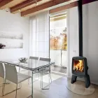 Salamandra a Lenha Elo M Estanque Antracite- Invicta