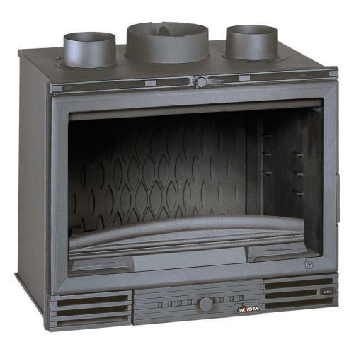 Recuperador de Calor A Lenha Ventilado Encastrável 700 GV Turbo - Invicta