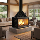 Recuperador de Calor A Lenha Foyer 700 Dupla Face - Invicta