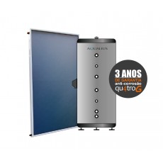 Kit Solar Circulação Forçada 200Lts - Aqualius