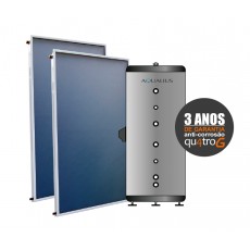Kit Solar Circulação Forçada 300Lts - Aqualius