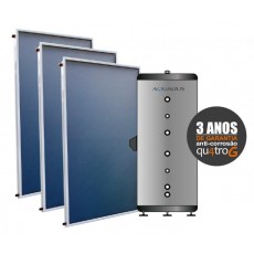 Kit Solar Circulação Forçada 500Lts - AQUALIUS